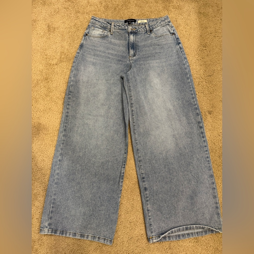 BCBGeneration Light Blue Wood Leg Jeans